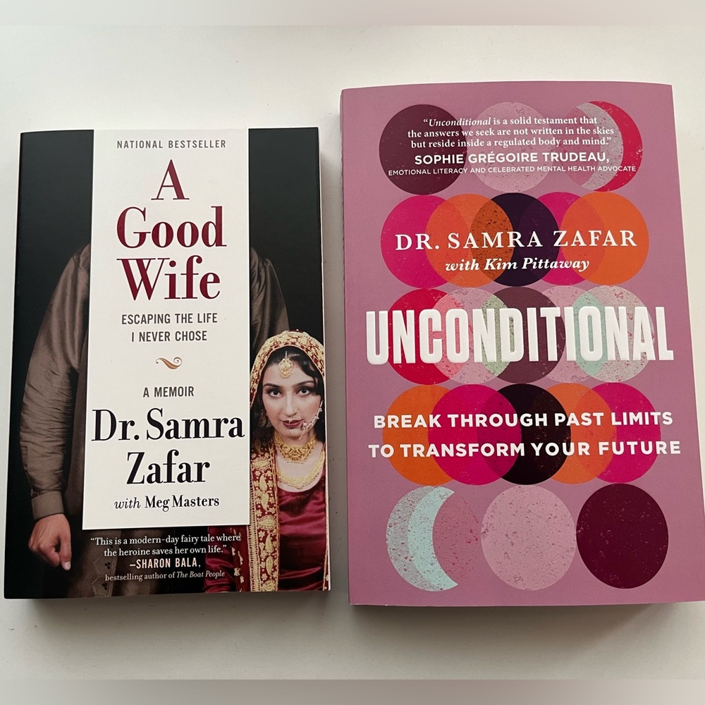 Signed by Author - Bundle of 2 Books by Dr Samra Zafar